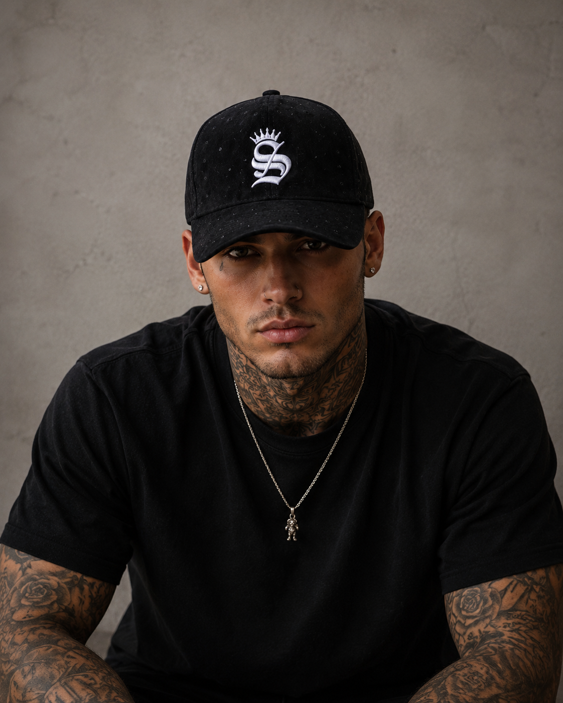 Sanctified Crown Cap — Blackout