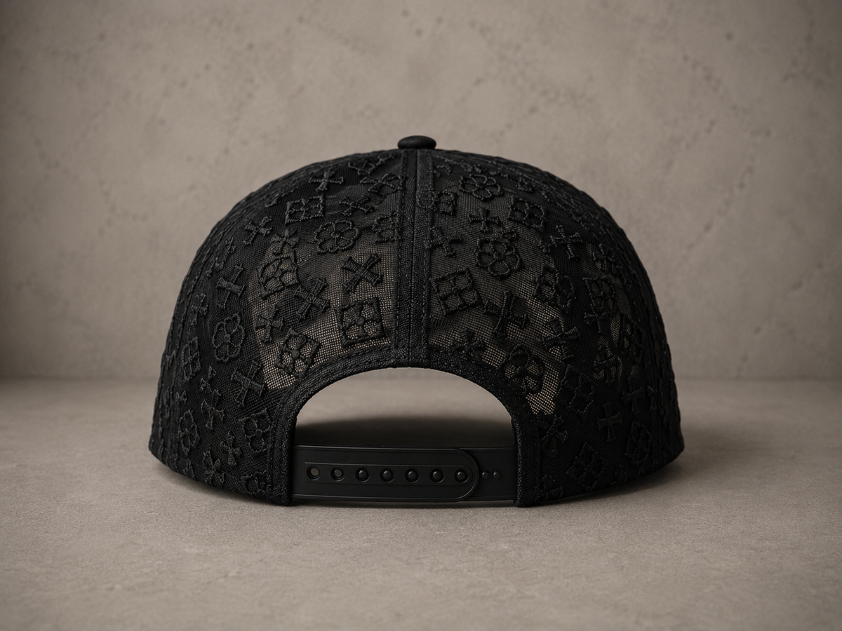 Sanctified Crown Cap — Blackout