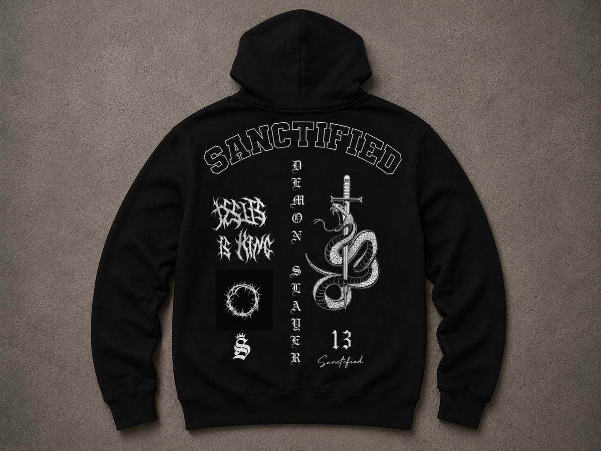 SANCTIFIED - Never Fold Hoodie