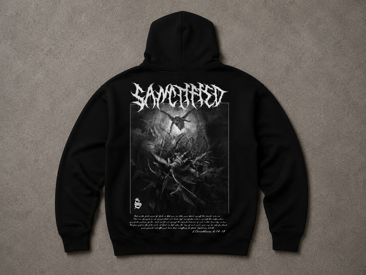 SANCTIFIED - Death to Darkness Hoodie