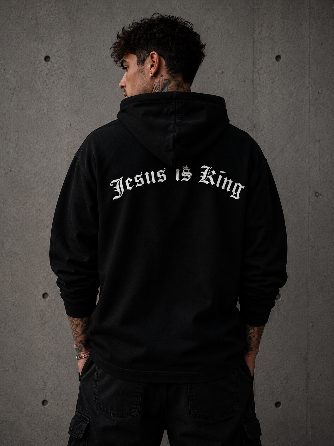 SANCTIFIED - Jesus is King Hoodie